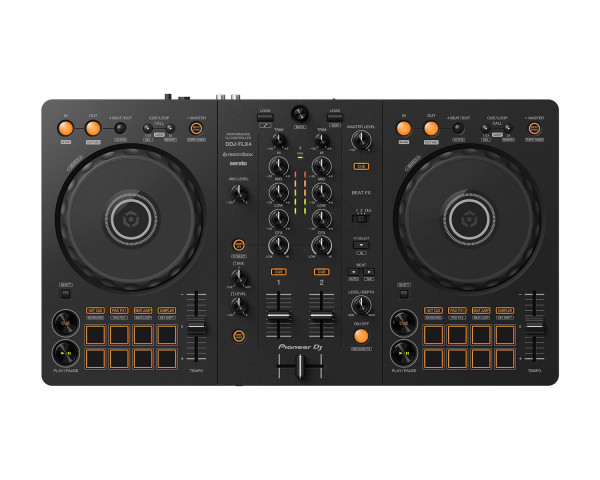 Pioneer DJ DDJ-FLX4 2-Channel DJ Controller for rekordbox and Serato DJ Pro - Main Image