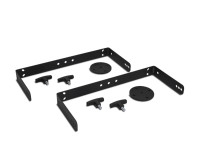 RCF H-BR 2X NC10 Pair of Horizontal Wall U Brackets for C3110 Black - Image 1