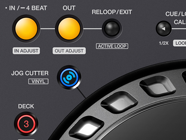 DDJ-FLX6-GT Jog Cutter
