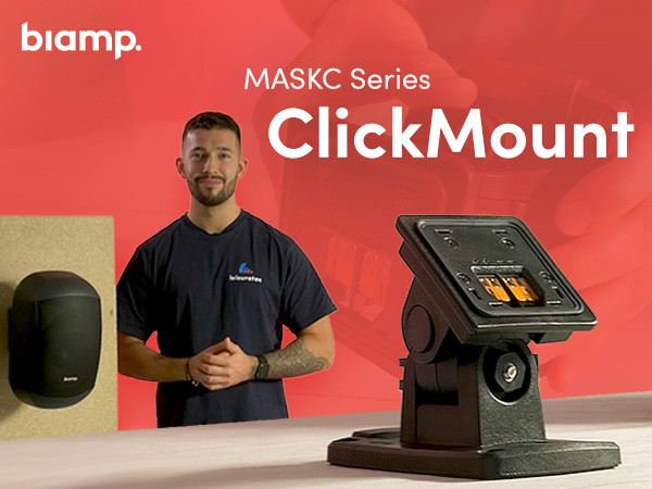 Biamp MASKC ClickMount Bracket - Features & Installation