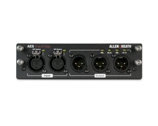 Allen & Heath MDLAES10OA AES3 Audio Digital I/O Card 4in / 6out for dLive - Main Image