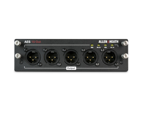 Allen & Heath MDLAES6I4OA AES3 Audio Digital I/O Card 10out for dLive - Main Image