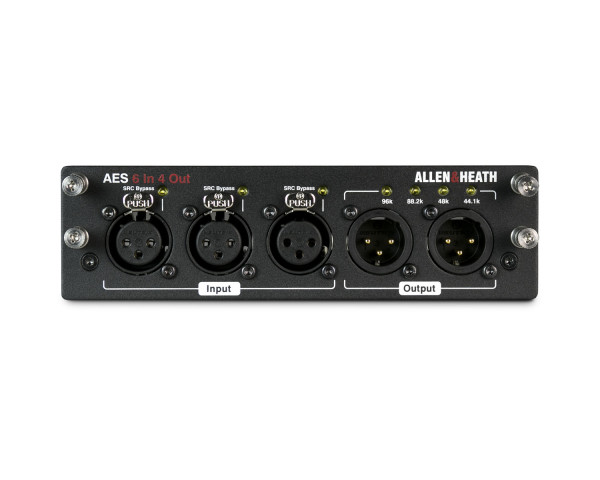 Allen & Heath MDLAES4I6OA AES3 Audio Digital I/O Card 6in / 4out for dLive - Main Image