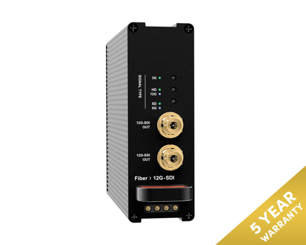 Theatrixx xVision Reversible 4K Converter Fibre to 12G-SDI Multi optconDUO - Main Image