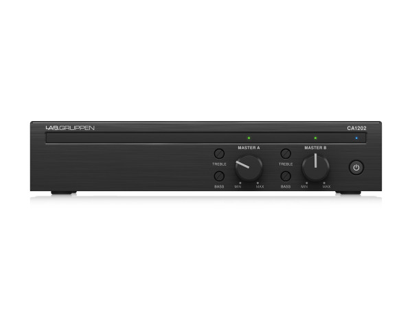 Lab Gruppen CA1202 Commercial Amplifier with Direct Drive 2x120W 100V - Main Image