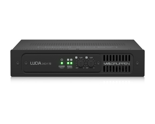 Lab Gruppen LUCIA 60/1-70 1-Channel Compact Amplifier 1x60W +DSP - Main Image