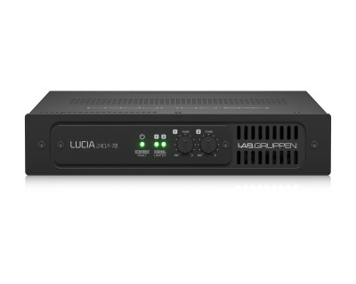 LUCIA 240/2 2-Channel Compact Amplifier 2x120W +DSP