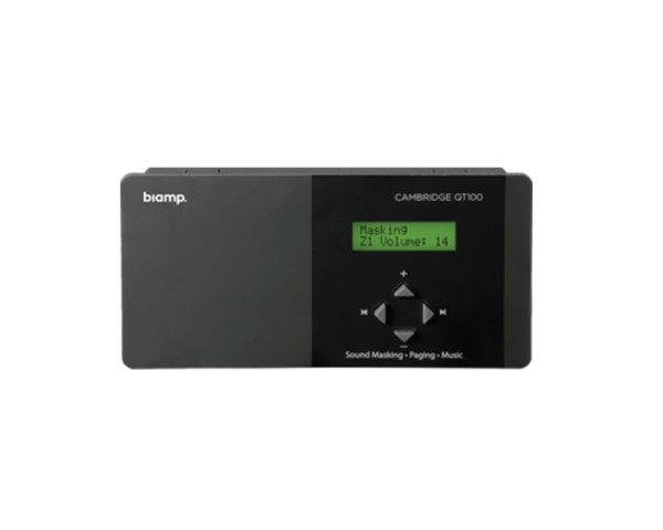 Biamp Qt 100 Single-Zone Sound Masking Control Module - Main Image