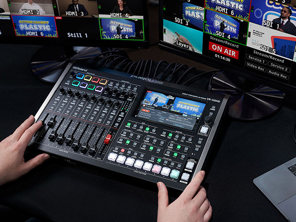 Roland Introduces VR-120HD Direct Streaming AV Mixer