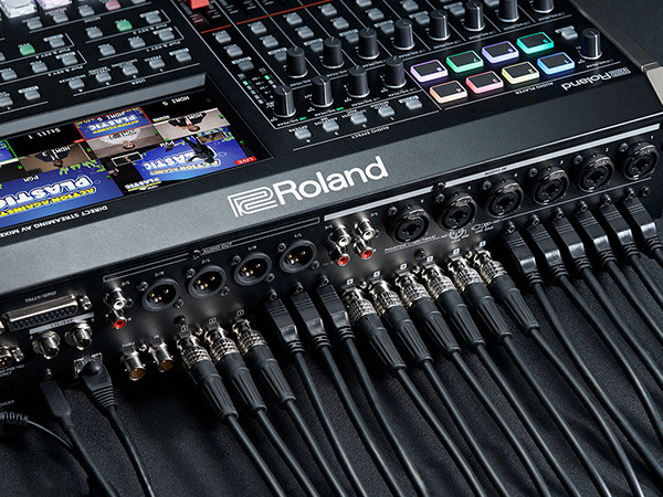 Roland Pro AV VR-120HD HDMI and SDI Inputs