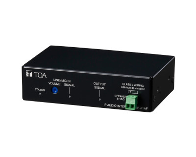 IP-A1AF IP Audio Interface for VMS/SIP Communication Systems PoE