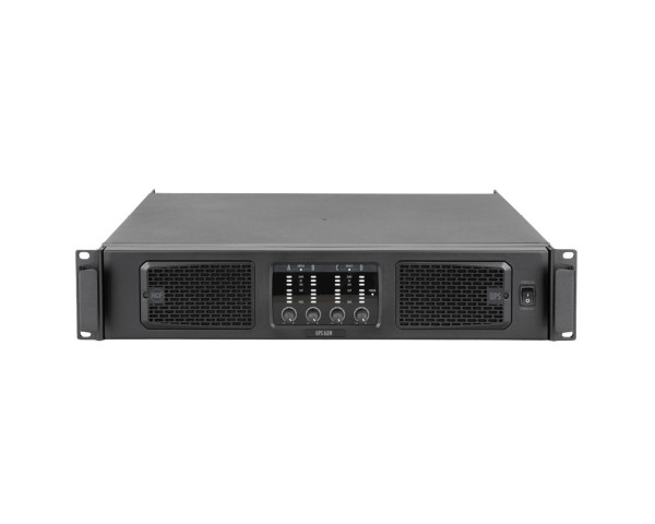 RCF QPS 6.0K 4-Channel Class HD Power Amp 4x1500W @ 2Ω 2U - Main Image