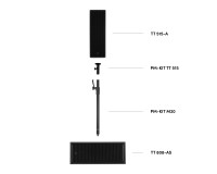 RCF PM-KIT TT 515 Stand Adapter to put TT 515-A on 35mm Pole - Image 2