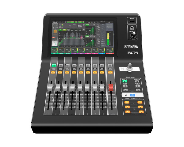 Yamaha DM3 Compact Digital Mixer 16 Mono/ 1 Stereo/2 FX Return + Dante - Main Image