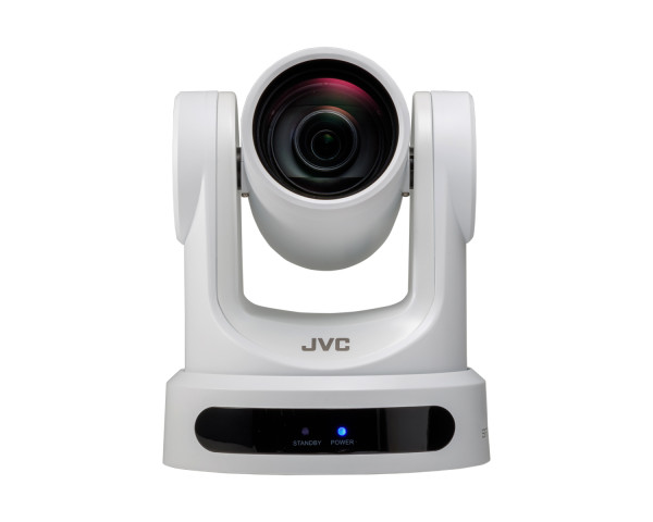 JVC KY-PZ200WE HD PTZ Camera 20x Zoom with Dual Streaming White - Main Image