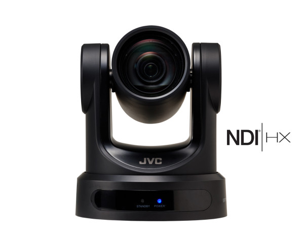 JVC KY-PZ200NBE HD PTZ Camera 20x Zoom+NDI and Dual Streaming Black - Main Image