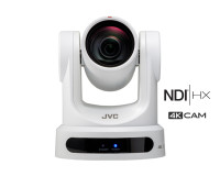 JVC KY-PZ400NWE 4K PTZ Camera 12x Zoom+NDI and Dual Streaming White - Image 1