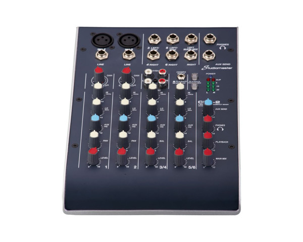 Studiomaster C2-2 2CH Compact Mixer 6 input / 2 Mic / 2 Stereo / 2bandEQ - Main Image