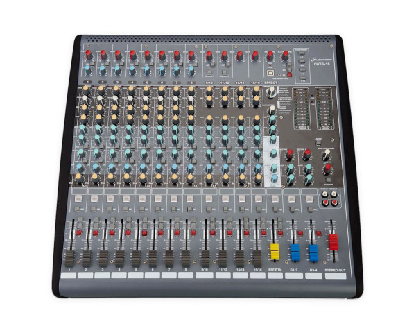 Studiomaster C6XS-16 16CH Compact USB DSP Mixer 16in / 10Mic / 4St / 3bandEQ - Main Image