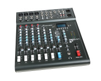 Studiomaster Club XS 8+ 6CH Analogue DSP Mixer 6 Inputs / 2 Mic / 2 Stereo - Image 2