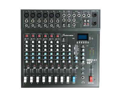 Club XS 10+ 8CH Analogue DSP Mixer 8 Inputs / 4 Mic / 2 Stereo