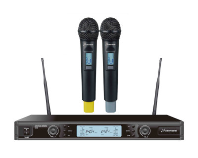 Studiomaster  Sound Wireless Microphone Systems Dual Wireless Systems