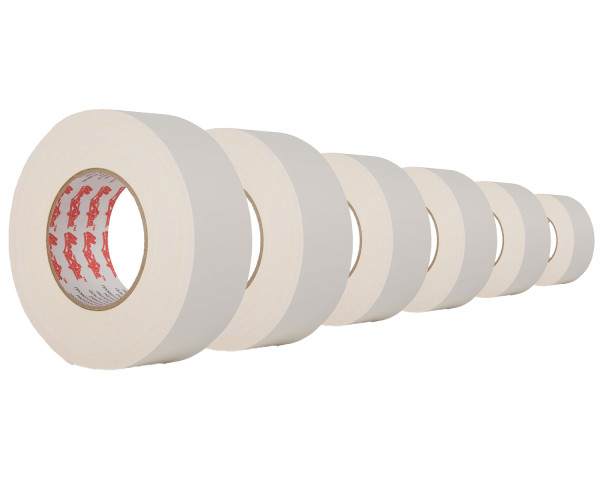 Le Mark MagTape MATT 500 Gaffer Tape 50mm x 50m WHITE *6 PACK* - Main Image