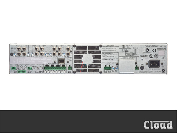 Cloud 46-120T Mixer Amplifier Rear