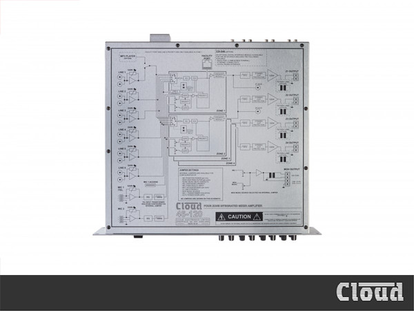 Cloud 46-120T Mixer Amplifer Top