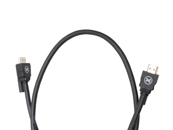 Not Applicable HDMI 2.0 4K (locking) to HDMI (locking) Premium Cable 1m - Main Image