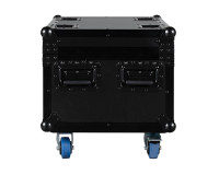 ADJ Element H6 Pak LED Uplighter 6 in Charging Flightcase IP54 Chrome - Image 4