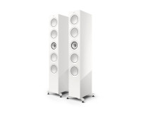 KEF R11 Meta 4x6.5 + 5 3-Way Floor Standing HiFi Speaker White PAIR - Image 1