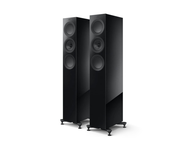 KEF R5 Meta 2x5.25 + 5 3-Way Floor Standing HiFi Speaker Black PAIR - Main Image