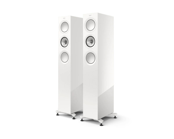 KEF R5 Meta 2x5.25 + 5 3-Way Floor Standing HiFi Speaker White PAIR - Main Image