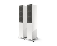 KEF R5 Meta 2x5.25 + 5 3-Way Floor Standing HiFi Speaker White PAIR - Image 2