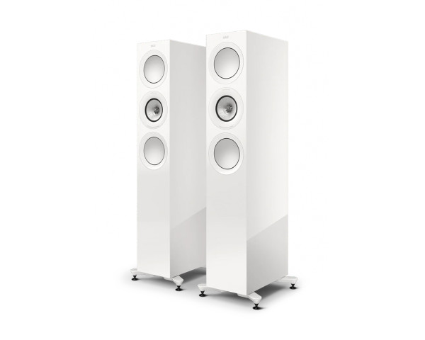 KEF R7 Meta 2x6.5 + 5 3-Way Floor Standing HiFi Speaker White PAIR - Main Image