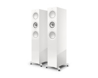 KEF R7 Meta 2x6.5 + 5 3-Way Floor Standing HiFi Speaker White PAIR - Image 1
