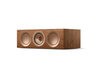 R2 Meta 2x5.25" 3-Way Uni-Q Central Surround Sound Speaker Walnut
