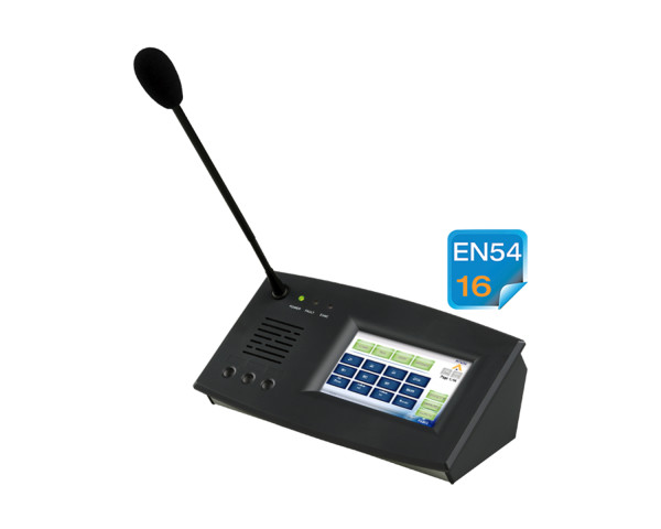 Ateis PSS-G2 168-Zone 5 Touch Screen Paging Console - Main Image