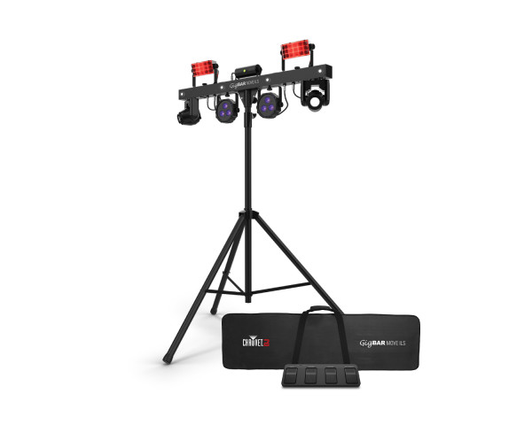 CHAUVET DJ GigBAR Move ILS 5in1 Lighting Bar Mover/Derby /Wash/Laser/Strobe - Main Image