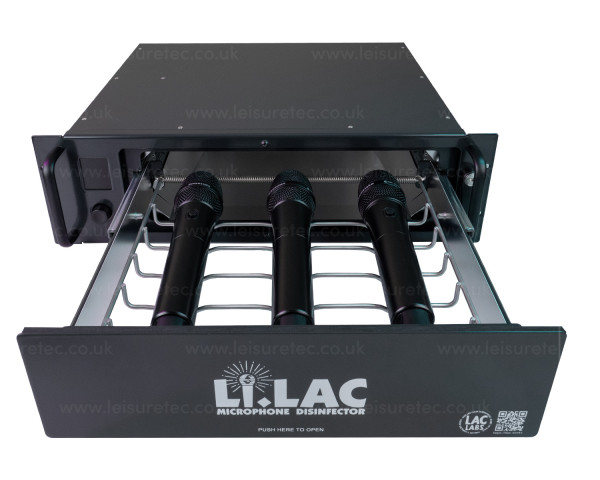 Li.LAC Li.LAC Ultraviolet Microphone Disinfector (UV-C) 3U - Main Image