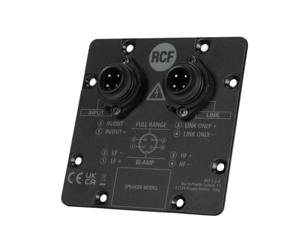 RCF PNL IN-OUT AMPHENOL Input Panel with Amphenol IP67 Connectors - Main Image