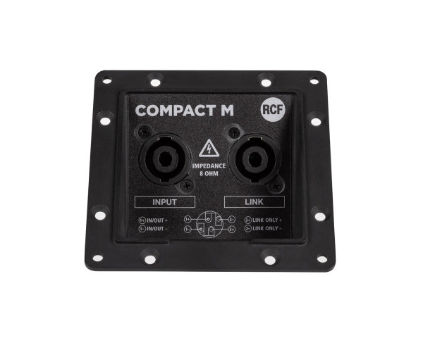 RCF PNL IN-OUT SPEAKON COMPACT M Speakon In-Out Connector Panel - Main Image