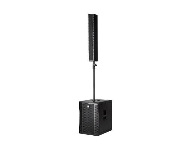 RCF EVOX12 8x4+15 Active Wooden 2-Way Column PA 700W Black - Main Image