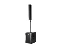 RCF EVOX12 8x4+15 Active Wooden 2-Way Column PA 700W Black - Image 1