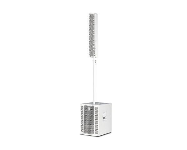 RCF EVOX12 8x4+15 Active Wooden 2-Way Column PA 700W White - Main Image