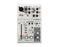 Yamaha AG03 MK2 3-Channel Mixer with USB Audio Interface White - Image 1