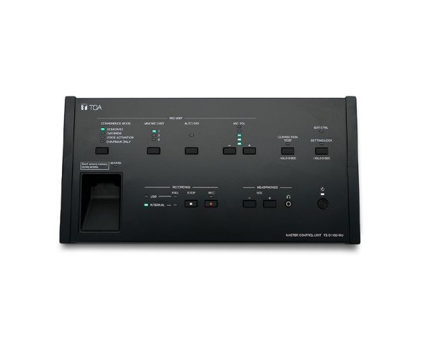 TOA TS-D1100-MU Wired Conference System Master Control Unit - Main Image