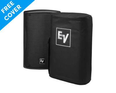 ZXA1-90B 8" 2-Way Active Speaker WITH FREE COVER 800W Black