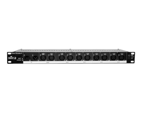 CHAUVET DJ Data Stream 4 DMX Splitter 4-Way Rack Mount 1U - Main Image